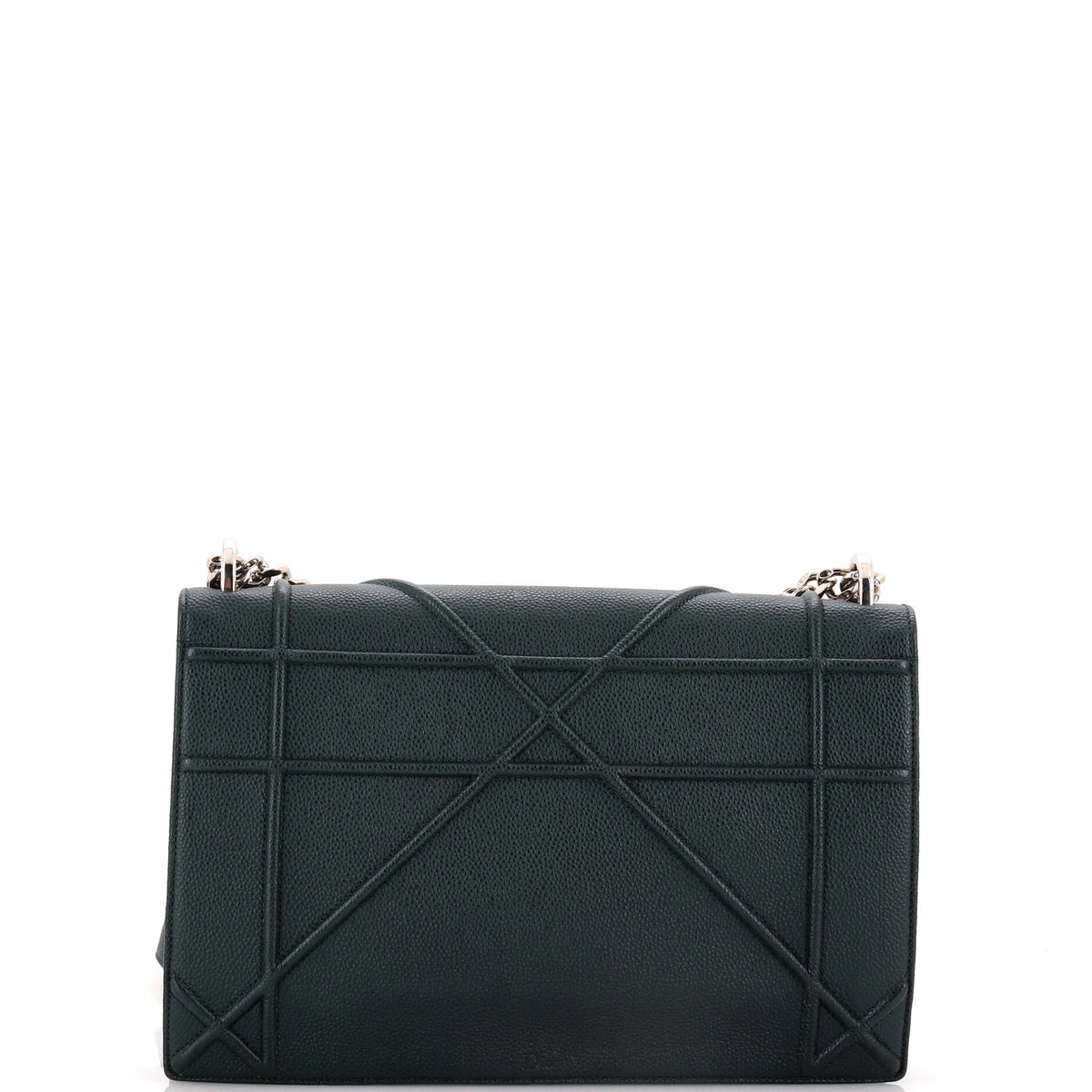 Diorama Flap Bag Grained Calfskin Large