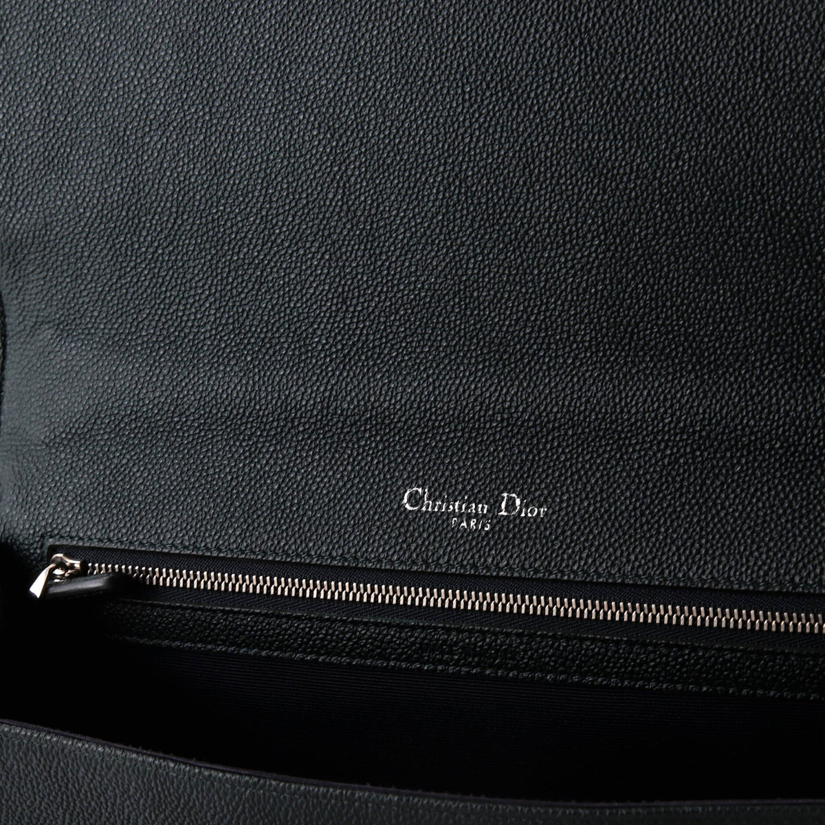 Diorama Flap Bag Grained Calfskin Large