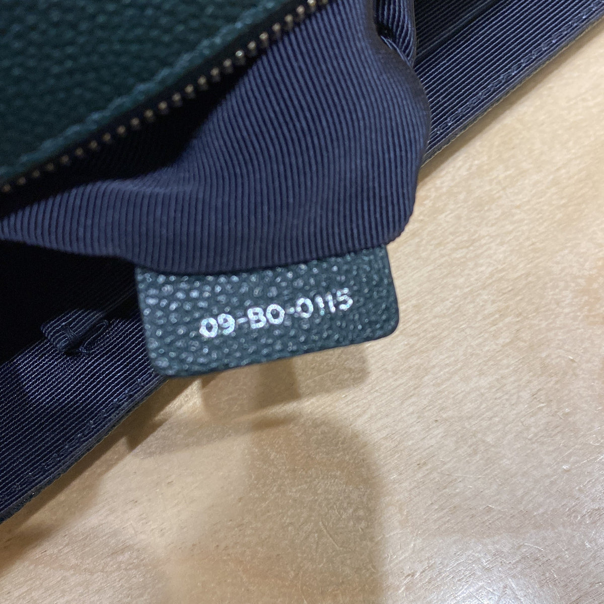 Diorama Flap Bag Grained Calfskin Large