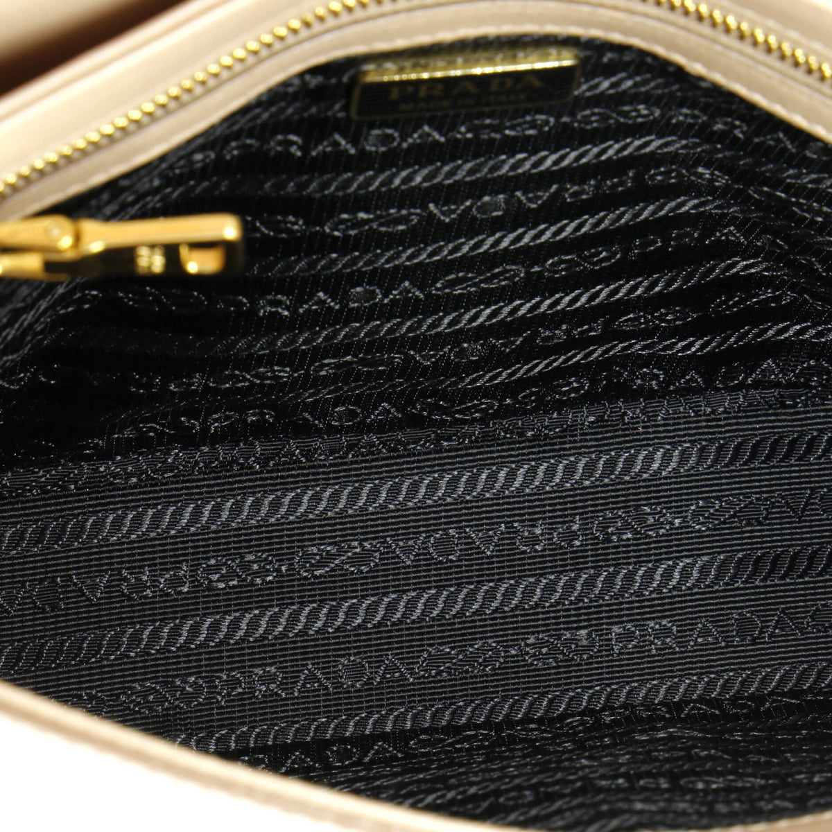 Embleme Flap Bag Saffiano Leather Small