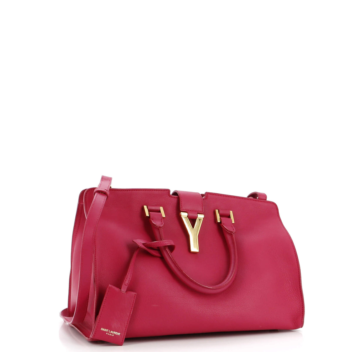 Classic Y Cabas Leather Small