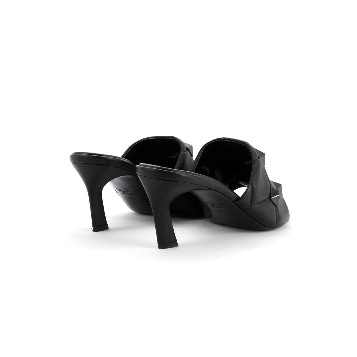 Women's Roman Stud Mules Leather