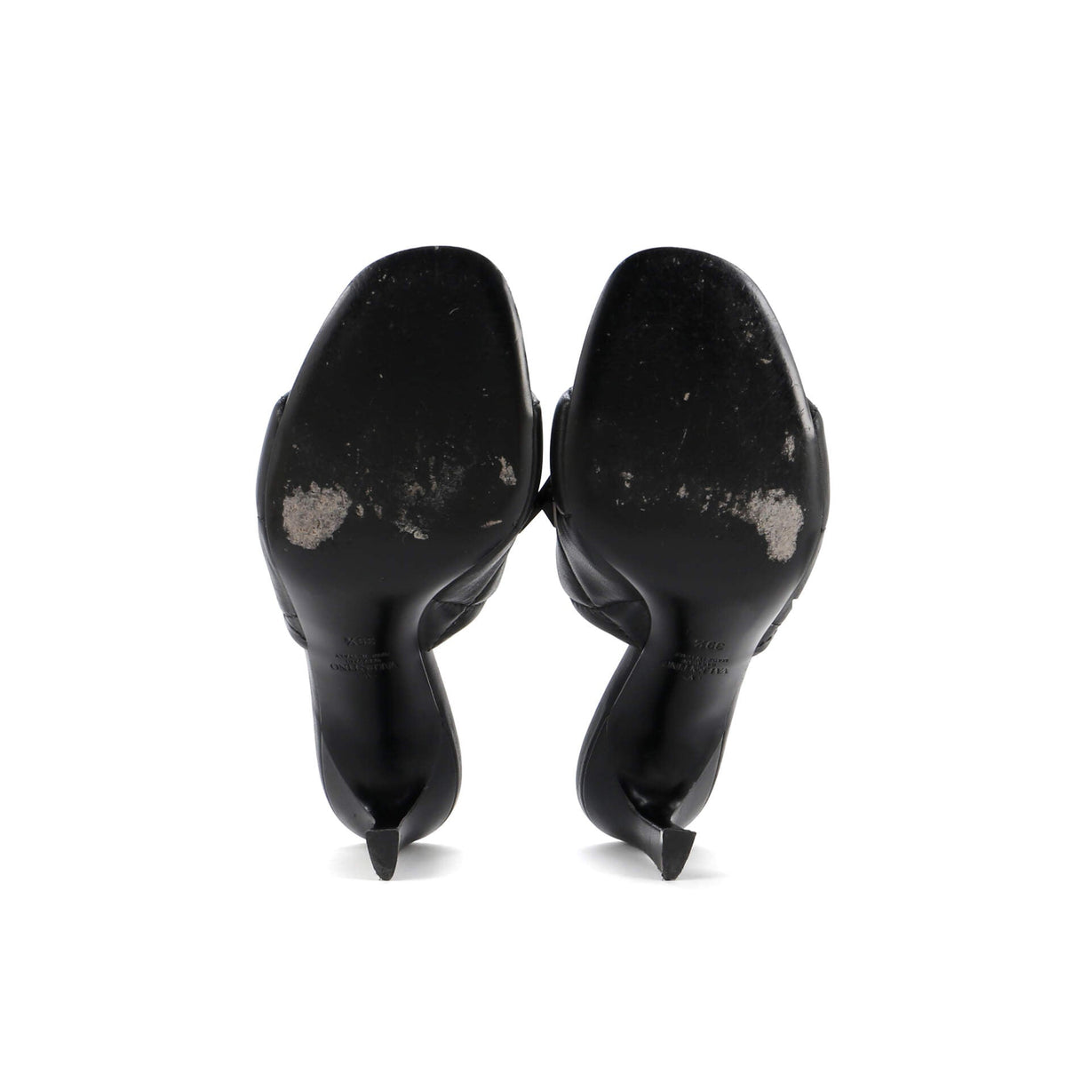 Women's Roman Stud Mules Leather