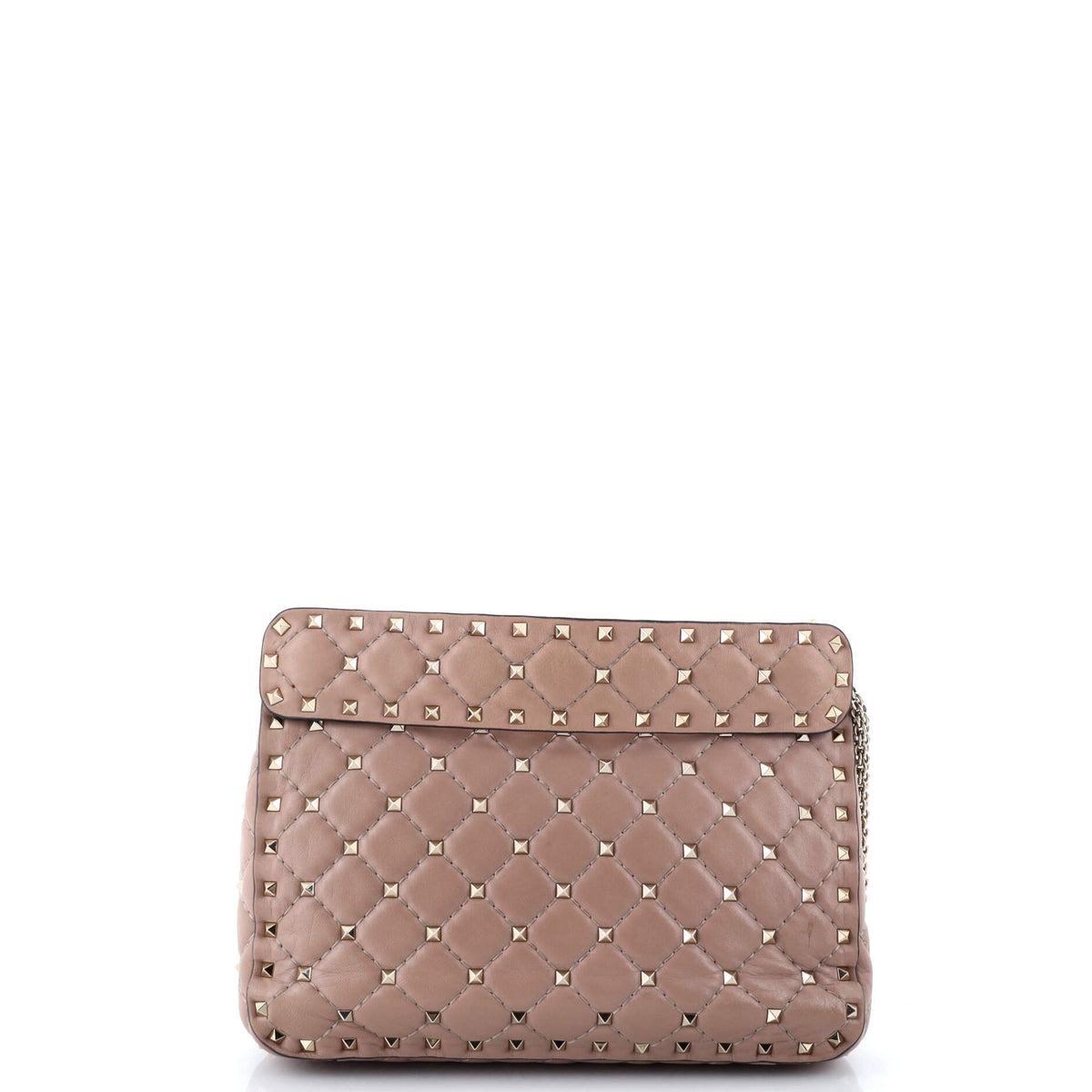 Rockstud Spike Flap Bag Quilted Leather Medium