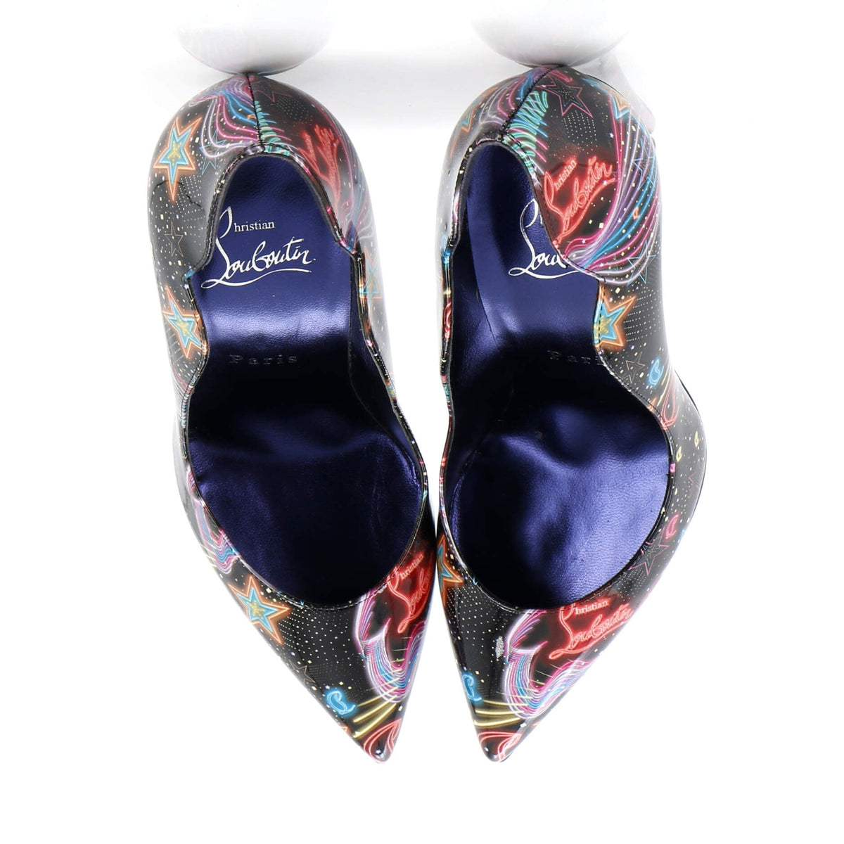 Women's Hot Chick Pumps Printed Patent 100