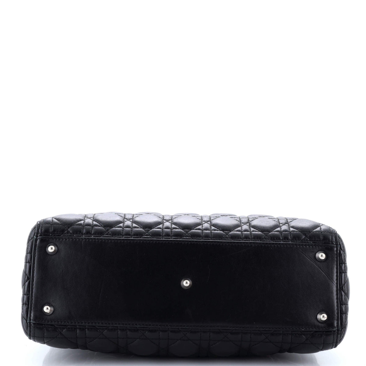 Lady Dior Bag Cannage Quilt Lambskin Large