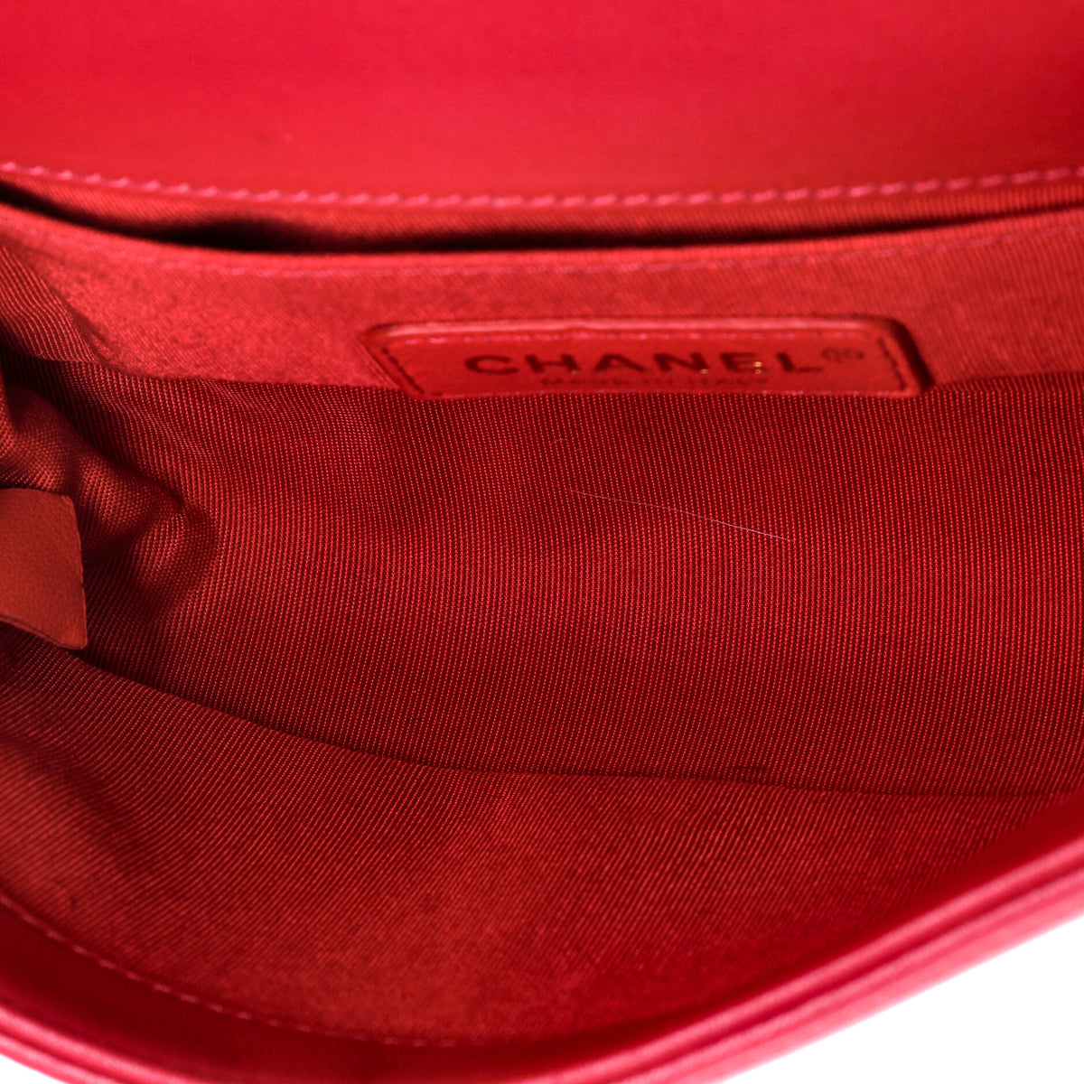 Boy Flap Bag Chevron Velvet Small