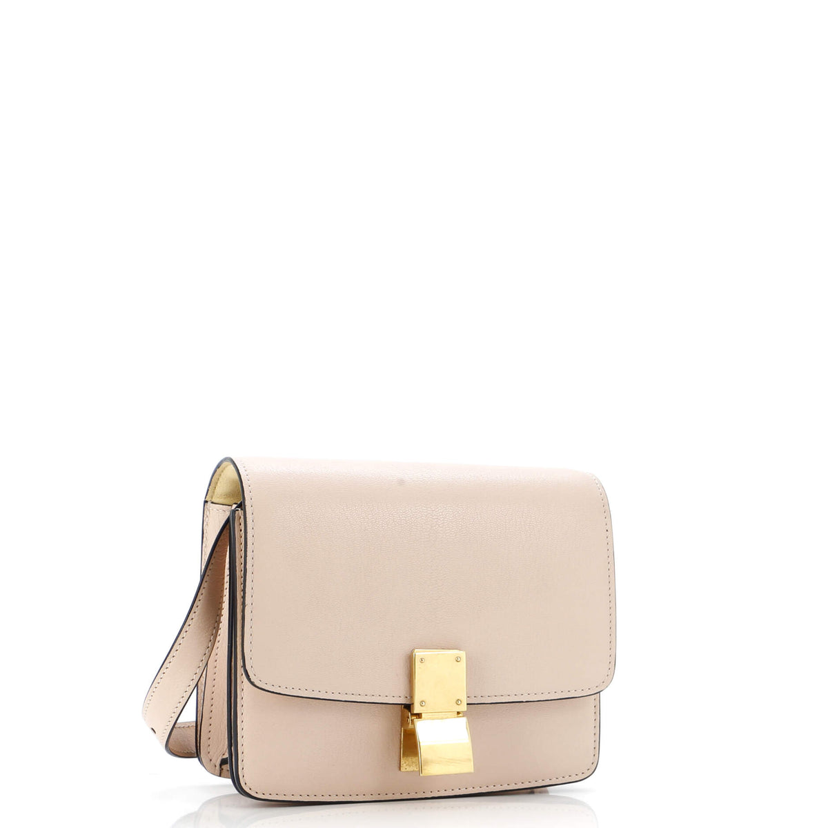 Classic Box Bag Grainy Leather Small