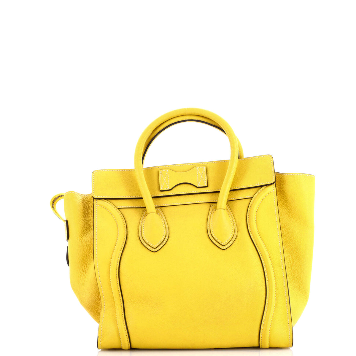 Luggage Bag Grainy Leather Mini