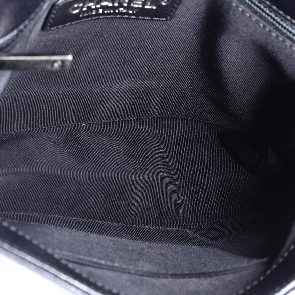 Gabrielle Saddle Crossbody Bag Chevron Goatskin Small