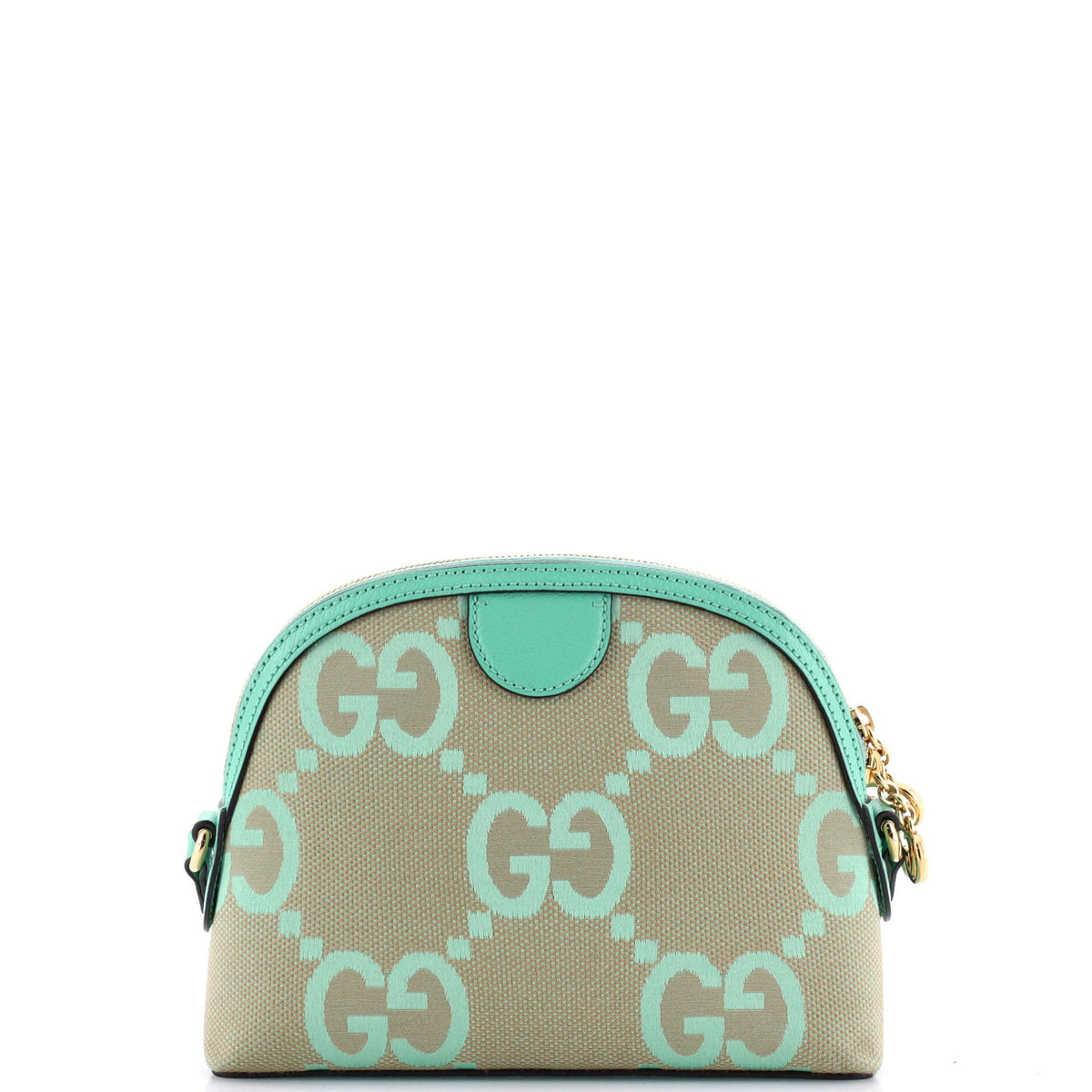 Ophidia Dome Shoulder Bag Jumbo GG Canvas Small