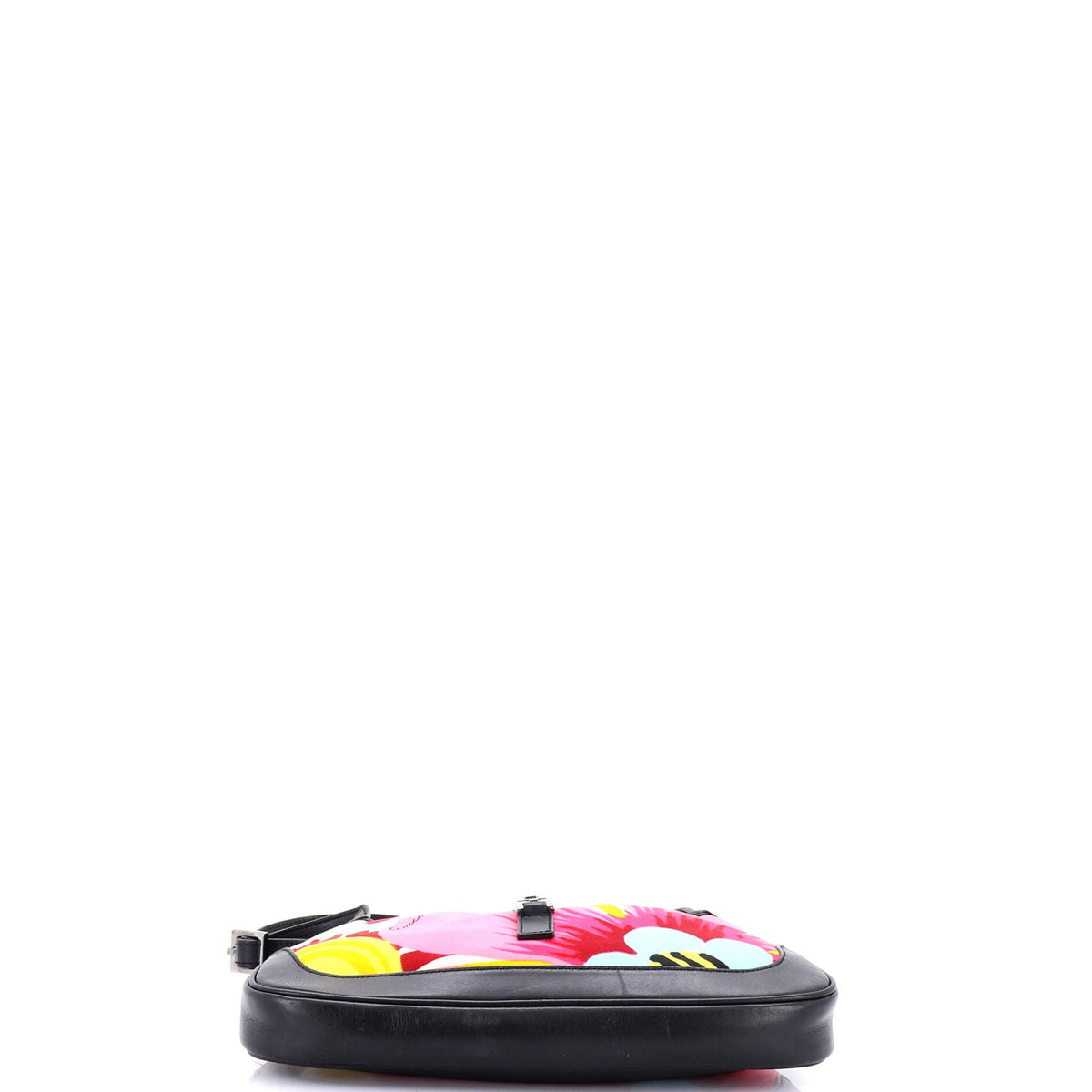 Jackie Hobo Flora Canvas with Leather Medium