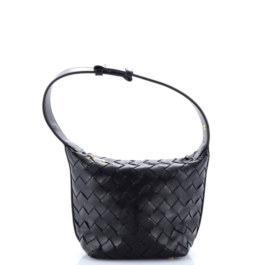 Wallace Shoulder Bag Intrecciato Nappa Candy
