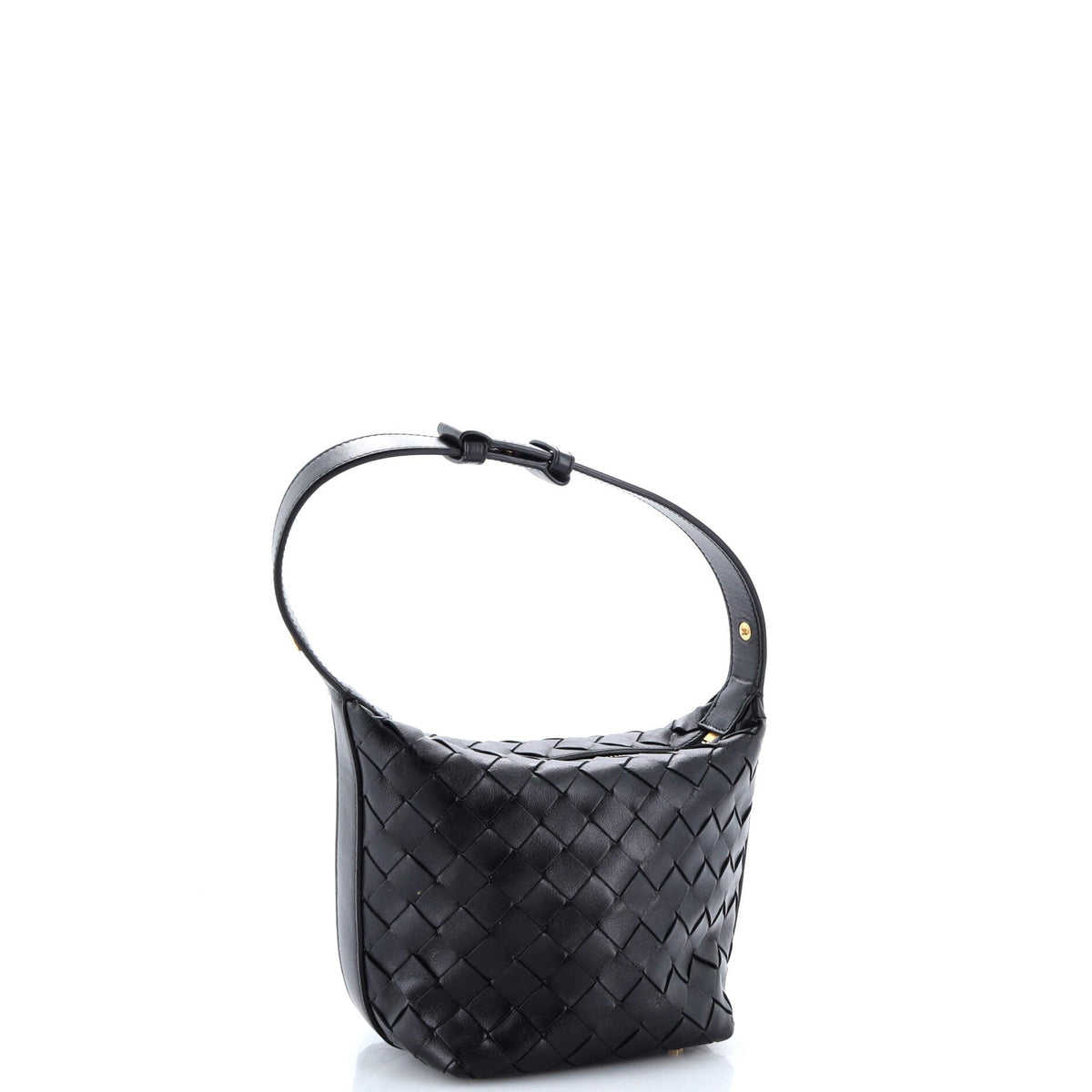 Wallace Shoulder Bag Intrecciato Nappa Candy