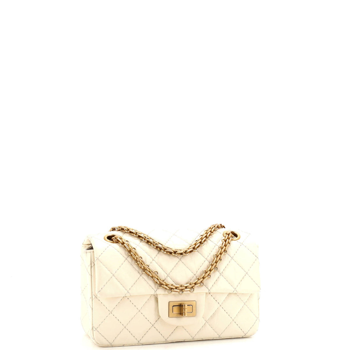 Reissue 2.55 Flap Bag Quilted Aged Calfskin Mini