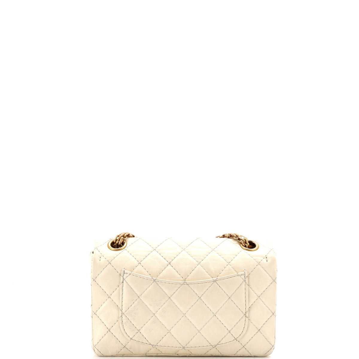Reissue 2.55 Flap Bag Quilted Aged Calfskin Mini