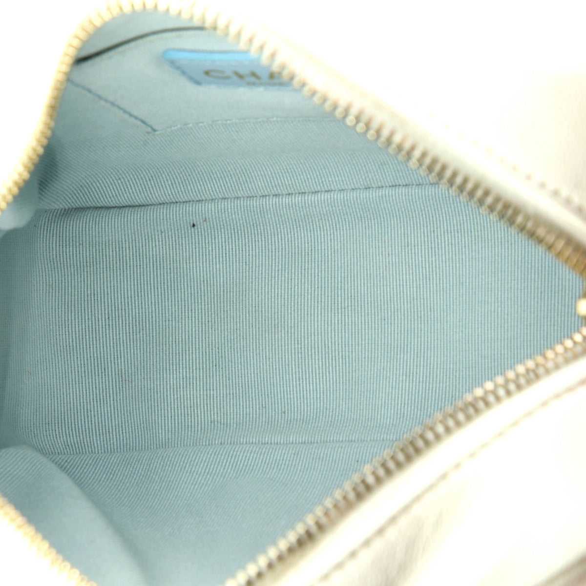 My Perfect Adjustable Chain Camera Bag Quilted Lambskin with Pearls Small