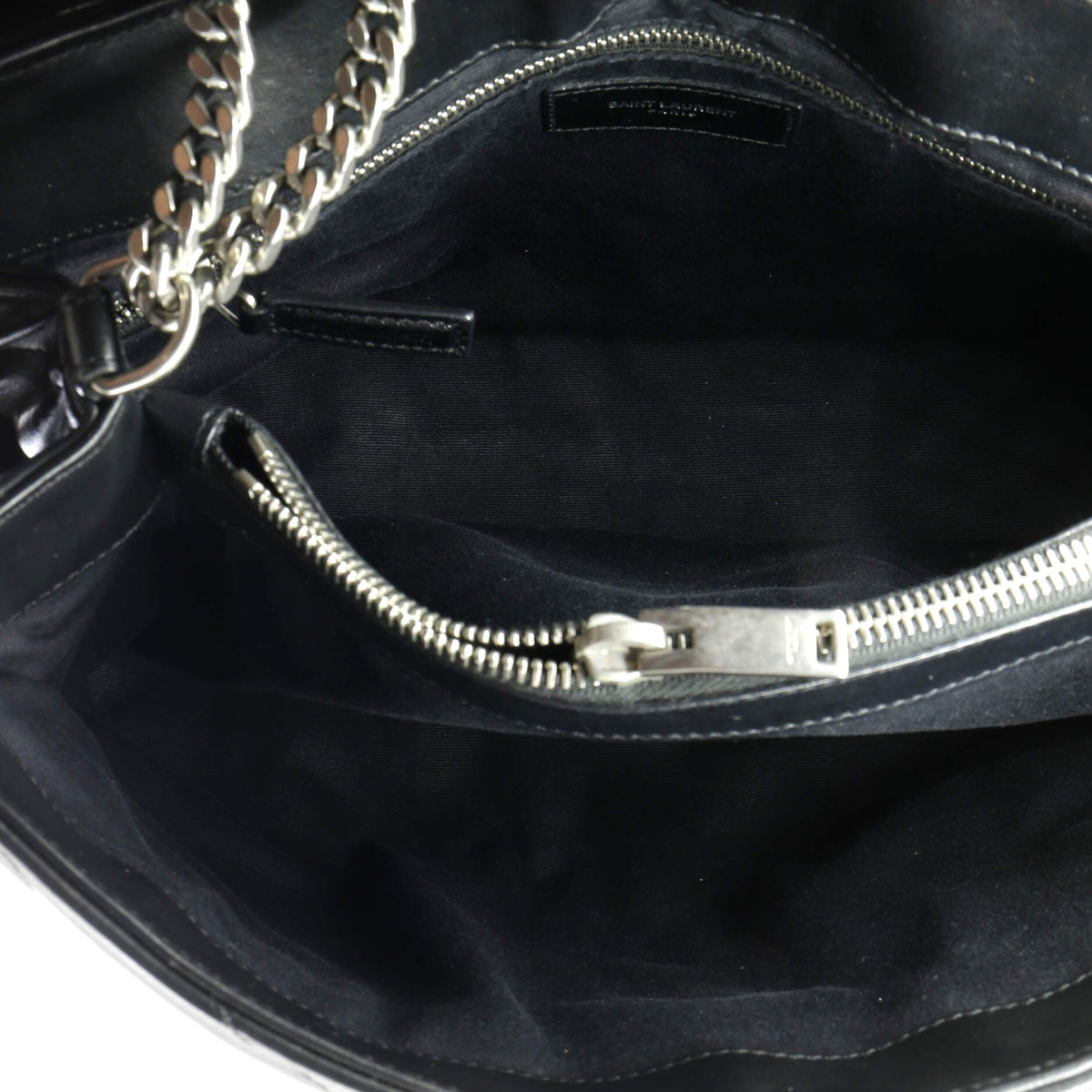 Loulou Shoulder Bag Matelasse Chevron Leather Medium