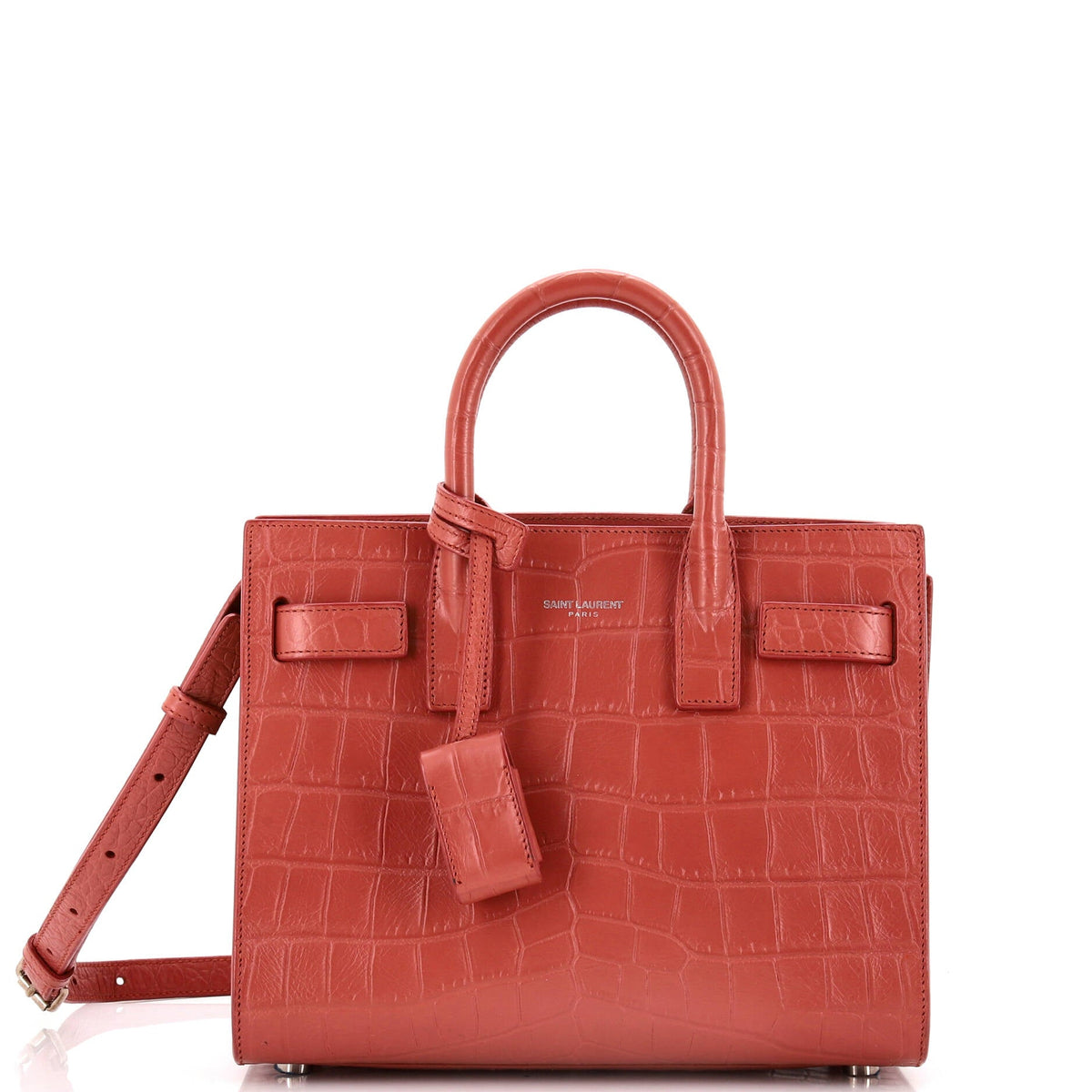 Sac de Jour NM Bag Crocodile Embossed Leather Nano
