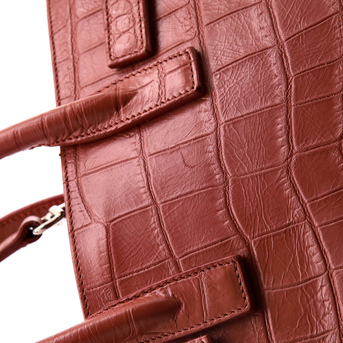 Sac de Jour NM Bag Crocodile Embossed Leather Nano