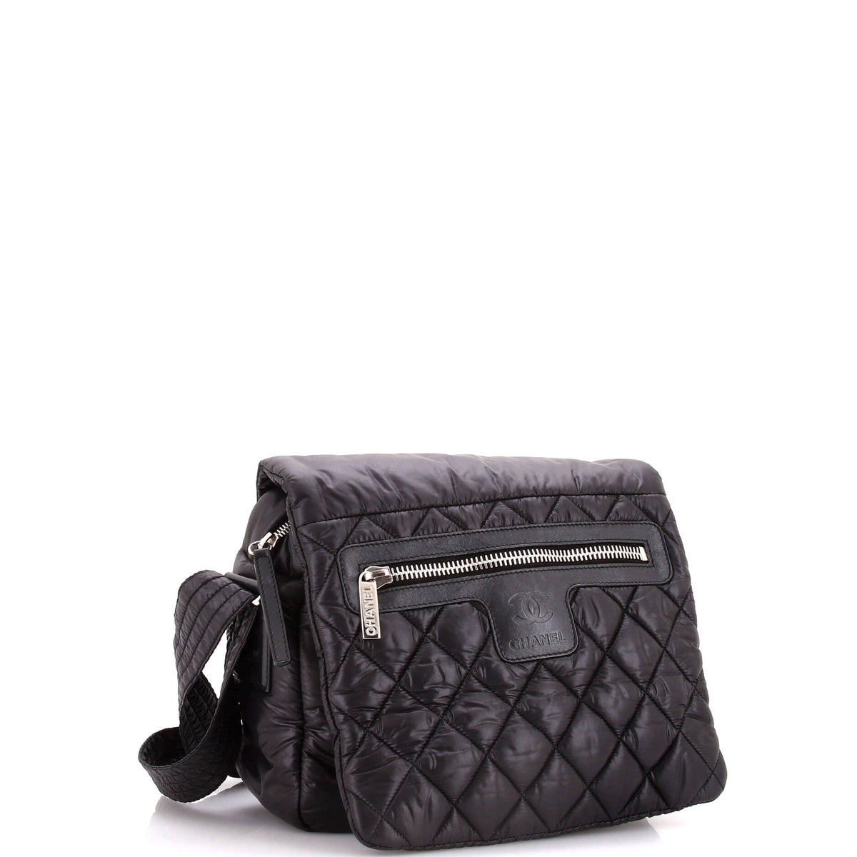 Coco Cocoon Messenger Bag Quilted Nylon Medium