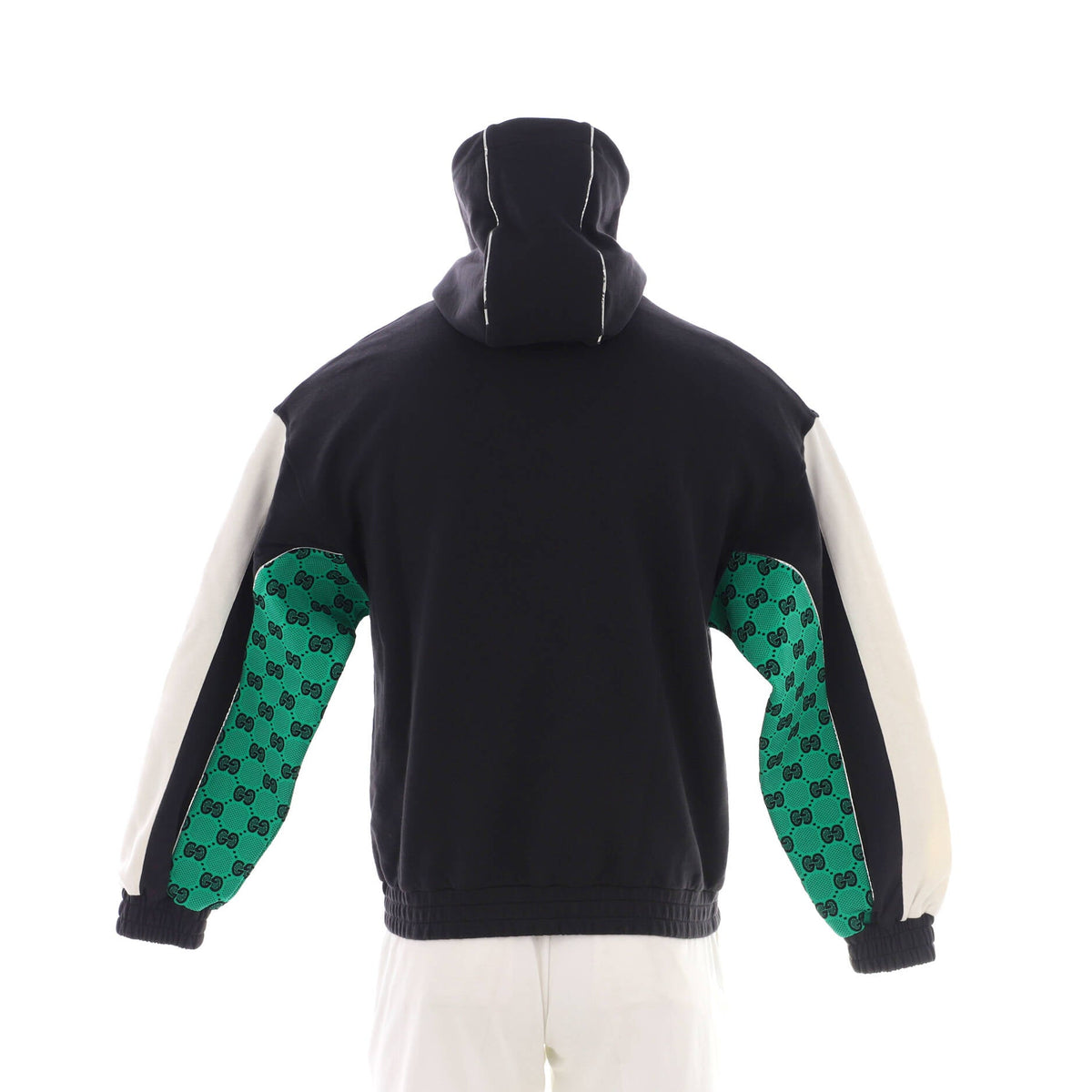 Men's Panelled Hoodie GG Cotton