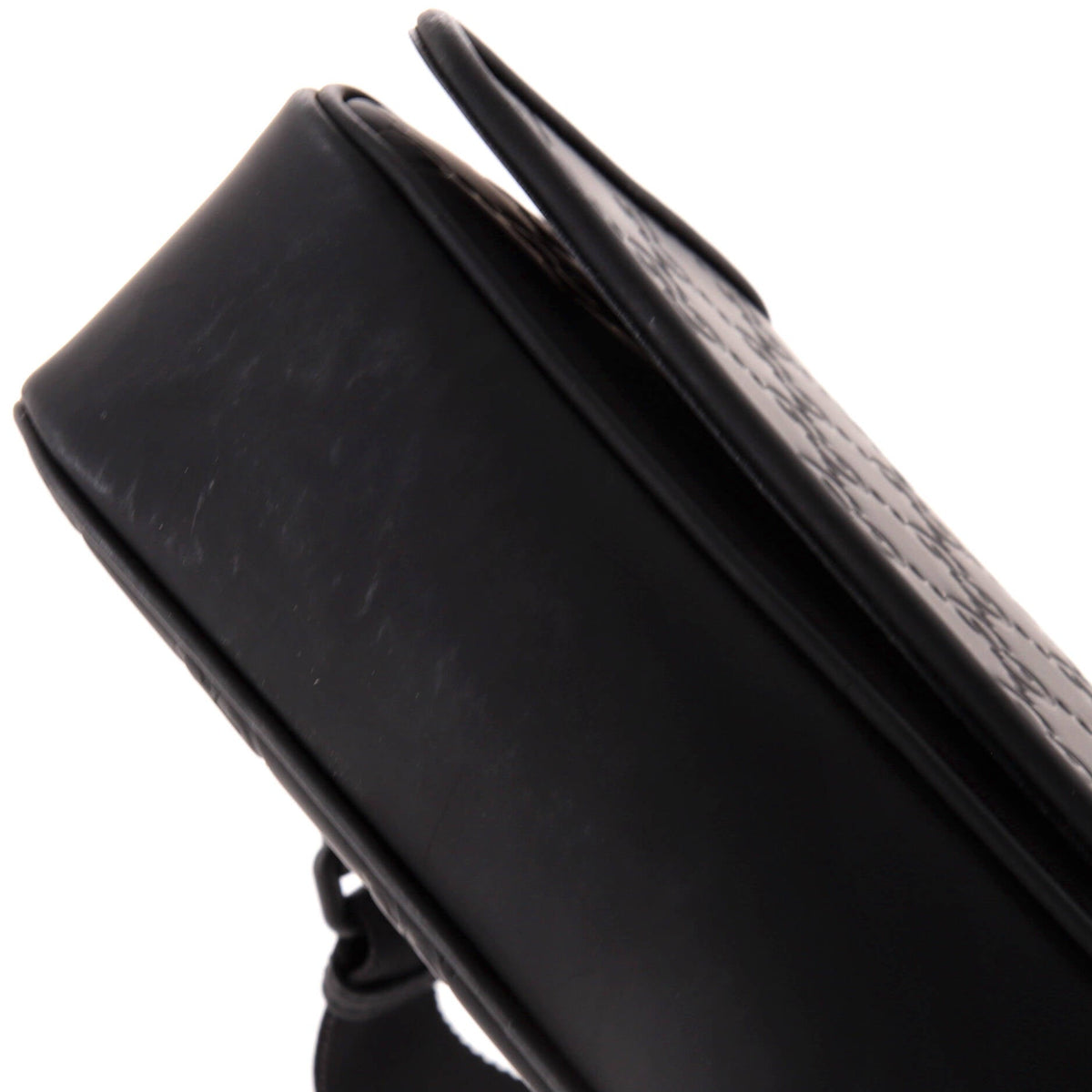 Flap Crossbody Bag GG Rubber Effect Leather Medium