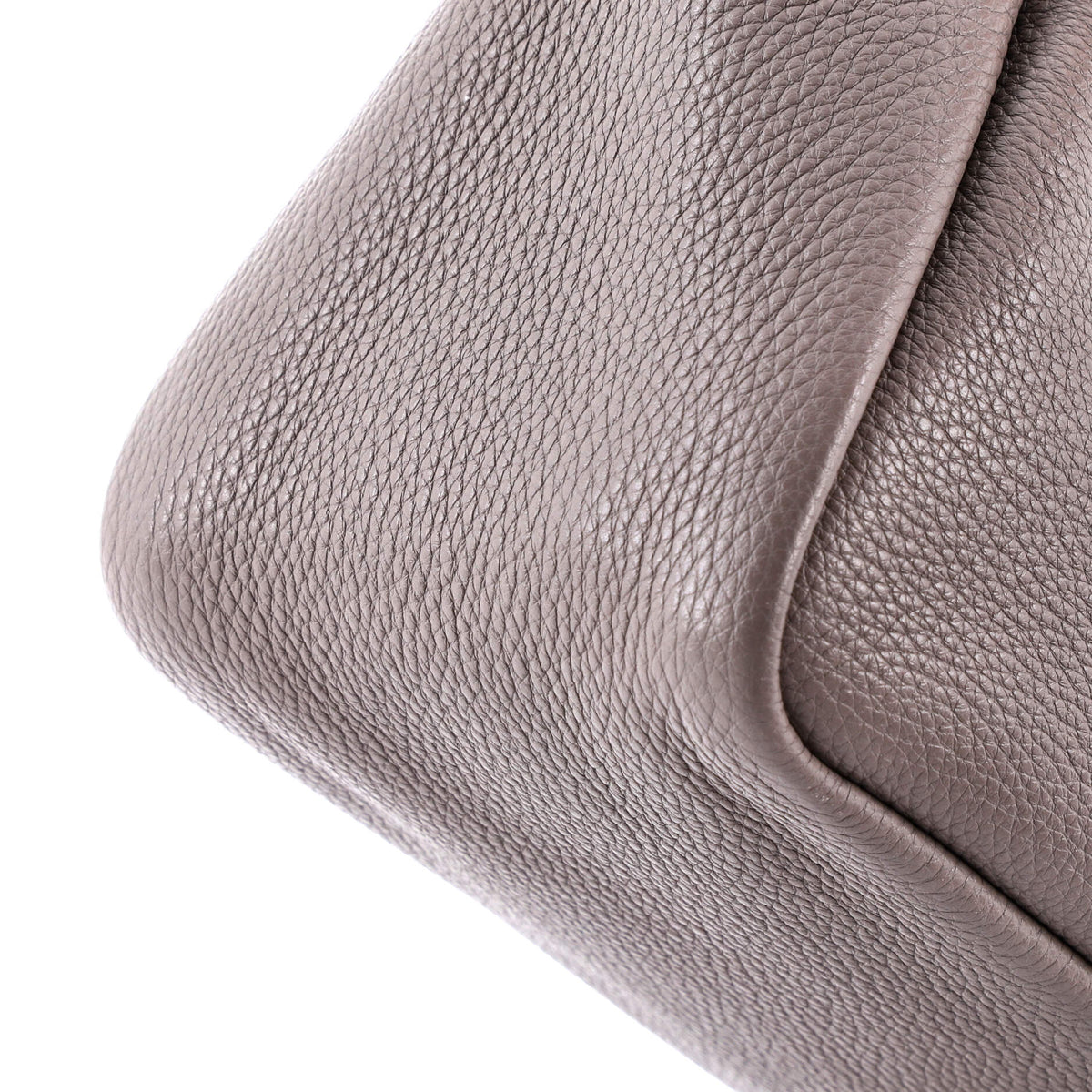 Flou Zipped Top Handle Bag Vitello Daino Small