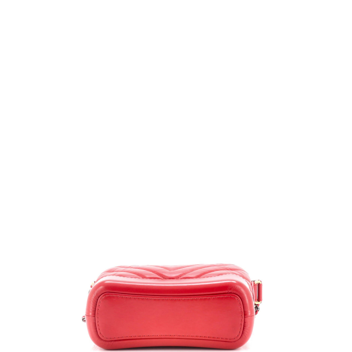 Gabrielle Hobo Chevron Aged Calfskin Small