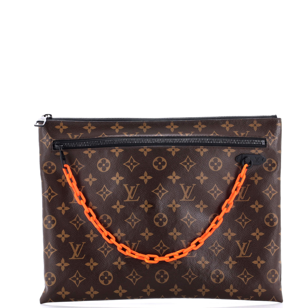 Solar Ray A4 Pouch Monogram Canvas