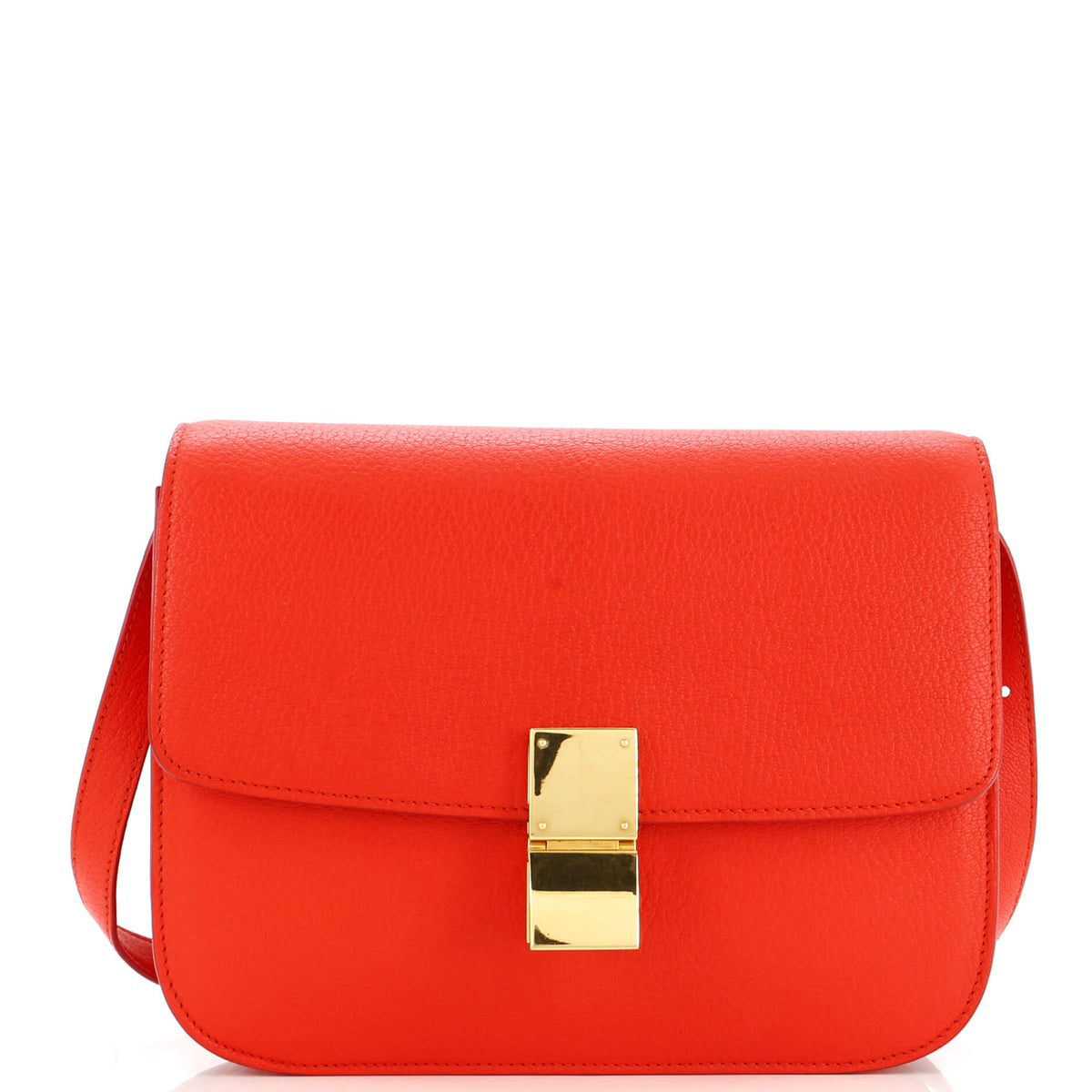 Classic Box Bag Grainy Leather Medium