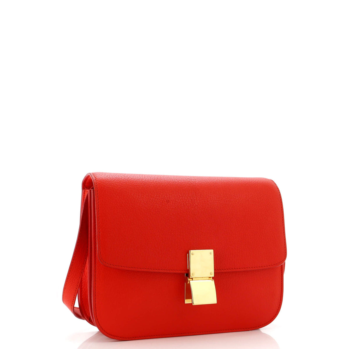 Classic Box Bag Grainy Leather Medium