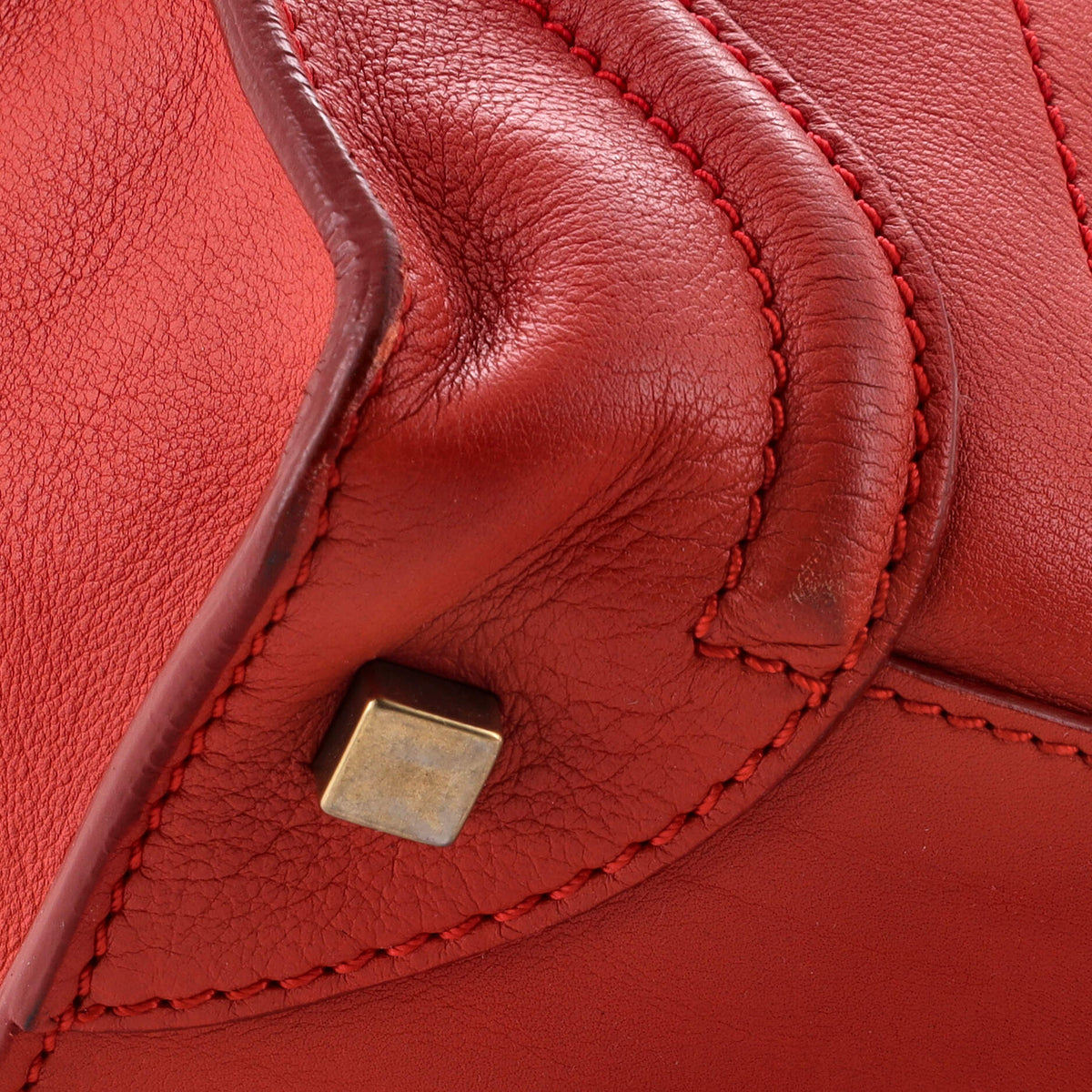 Luggage Bag Smooth Leather Mini
