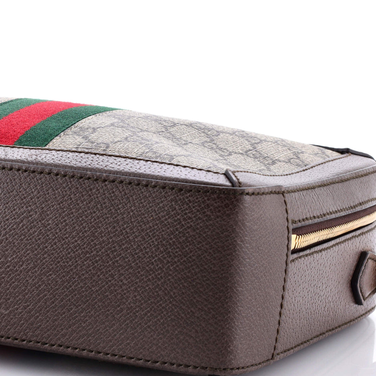 Ophidia Zip Around Camera Bag GG Coated Canvas Small