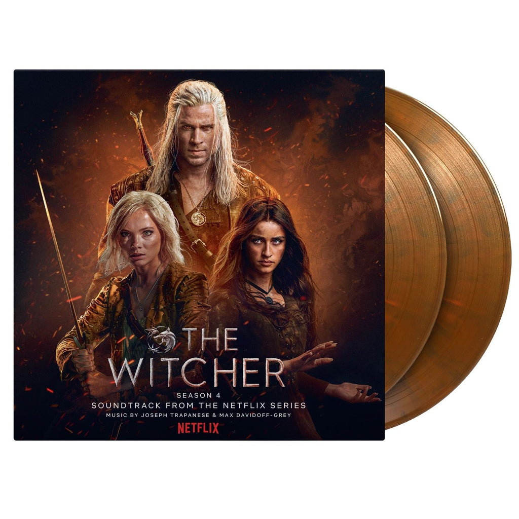 The Witcher: Season 4 (Soundtrack from the Netflix Series) - Joseph Trapanese & Max Davidoff-Grey Limited Edition 2x 180G Orange & Marbled Vinyl LP
