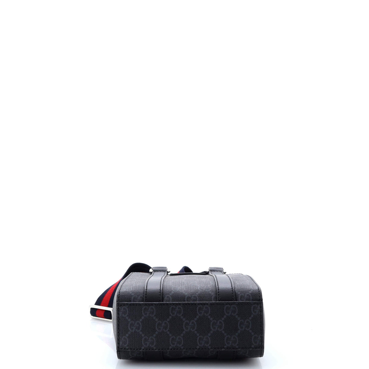 Convertible Web Open Tote GG Coated Canvas Mini