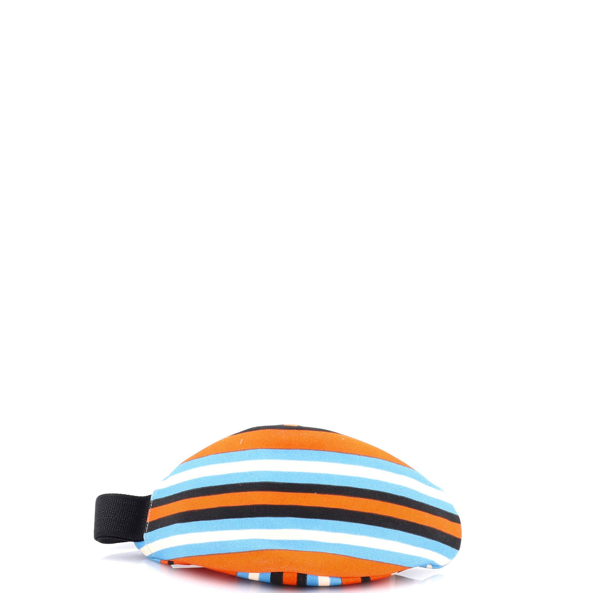 Triangle Logo Zip Crossbody Bag Printed Canvas Large