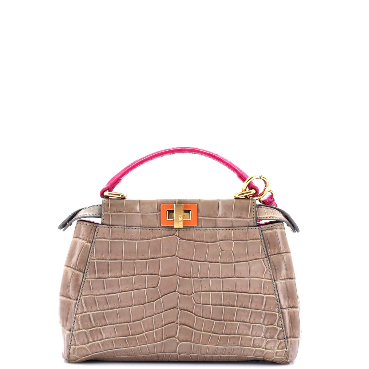 Peekaboo Bag Crocodile Mini