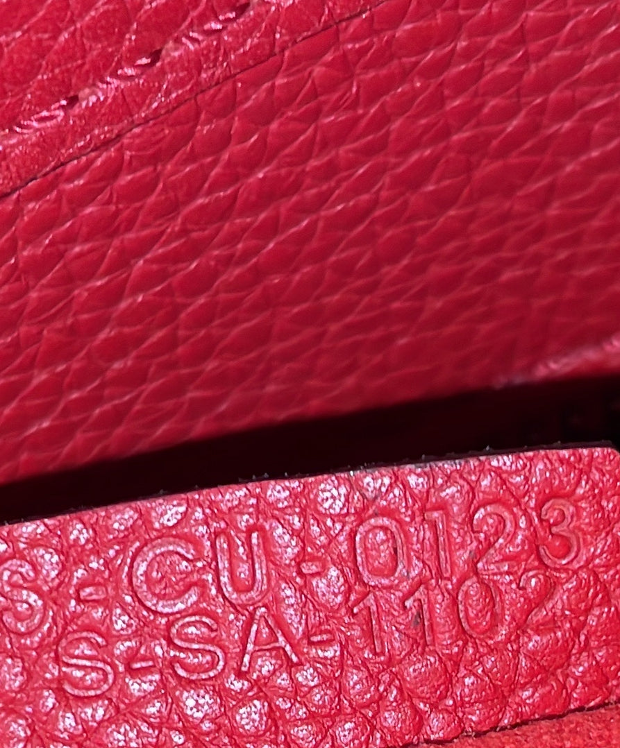 Luggage Bag Grainy Leather Micro