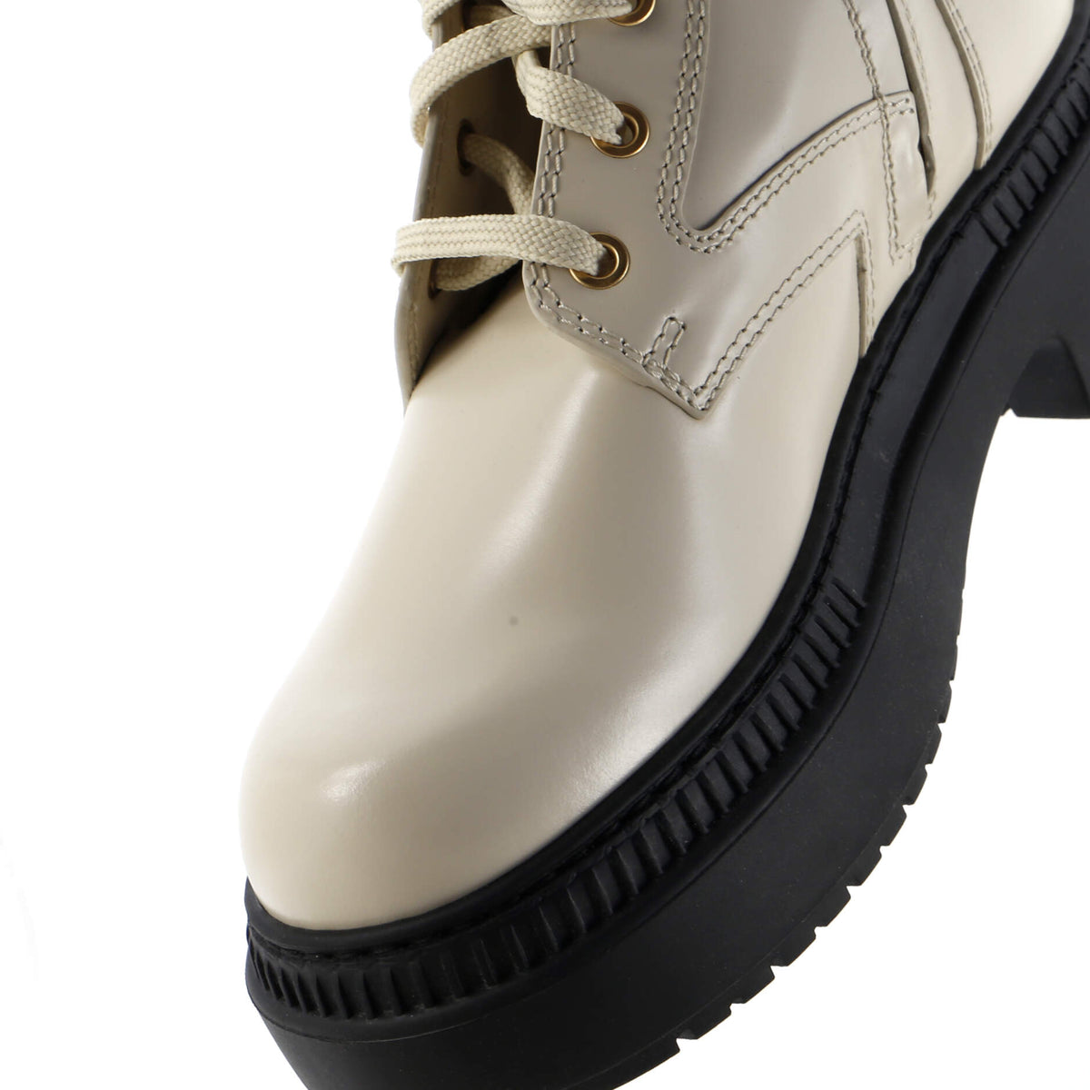 Women's Fendigraphy Biker Boots Leather