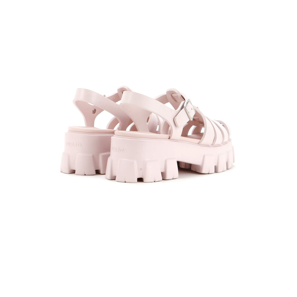 Women's Monolith Cage Platform Sandals Rubber