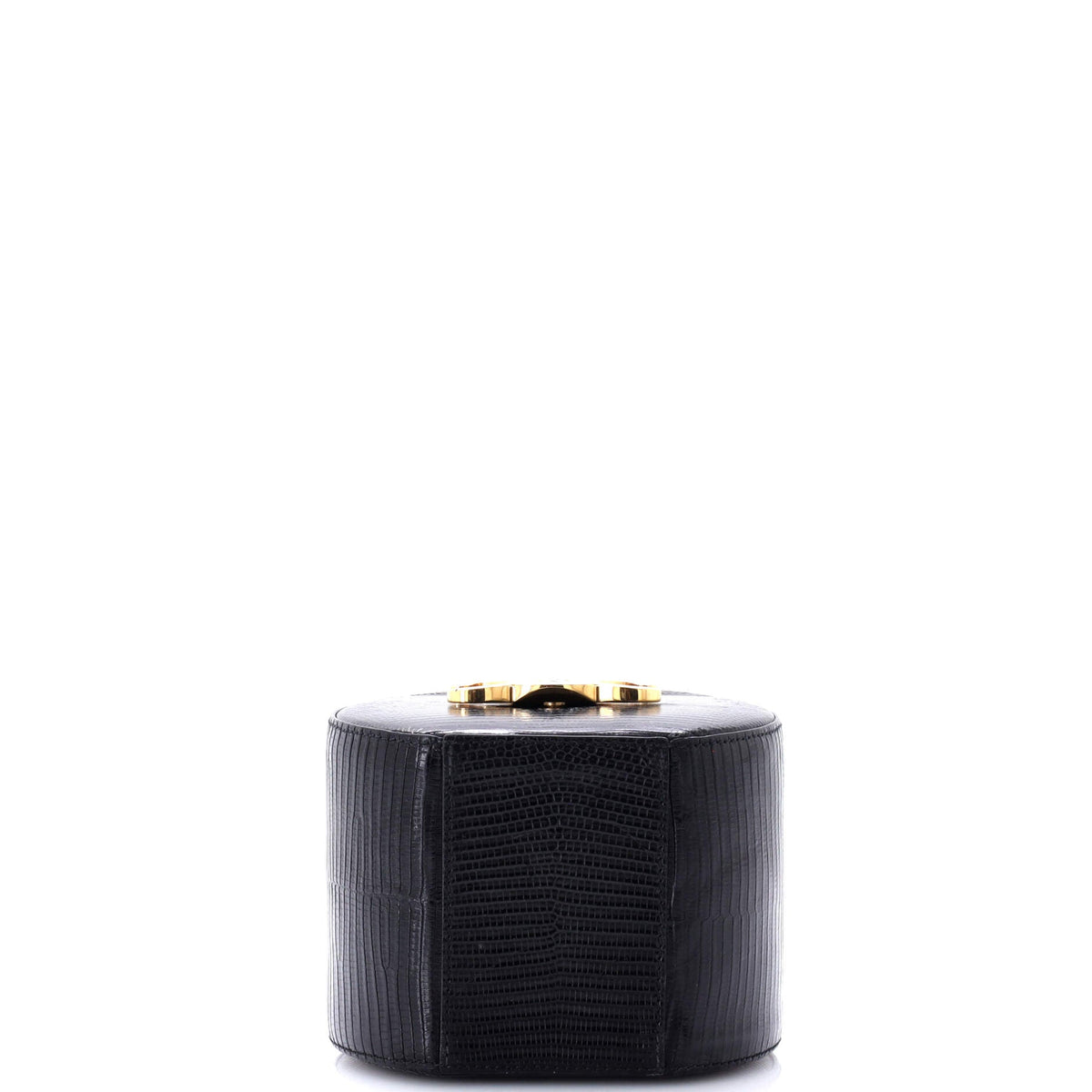 Round Box Bag Lizard