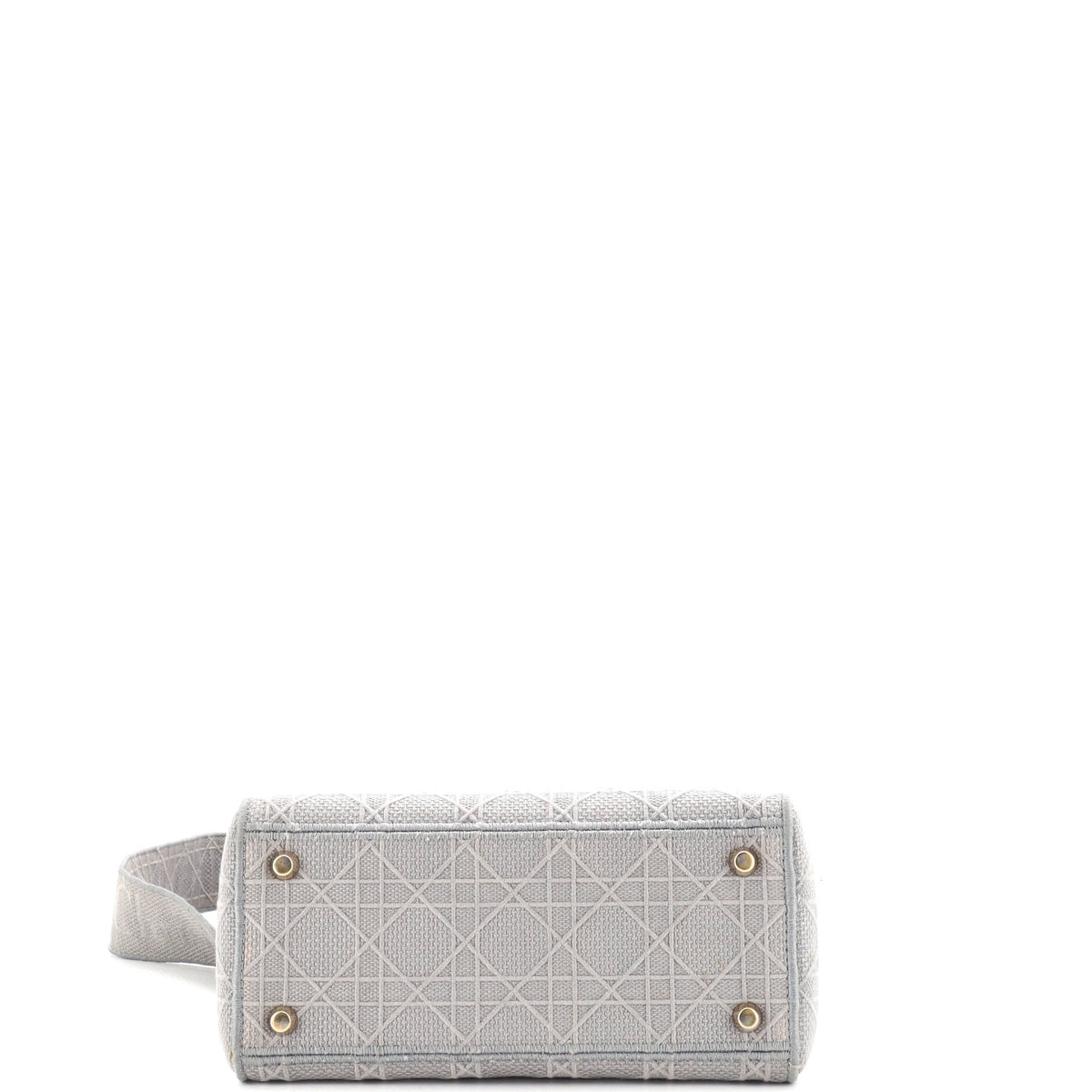 Lady D-Lite Bag Cannage Embroidered Canvas Medium