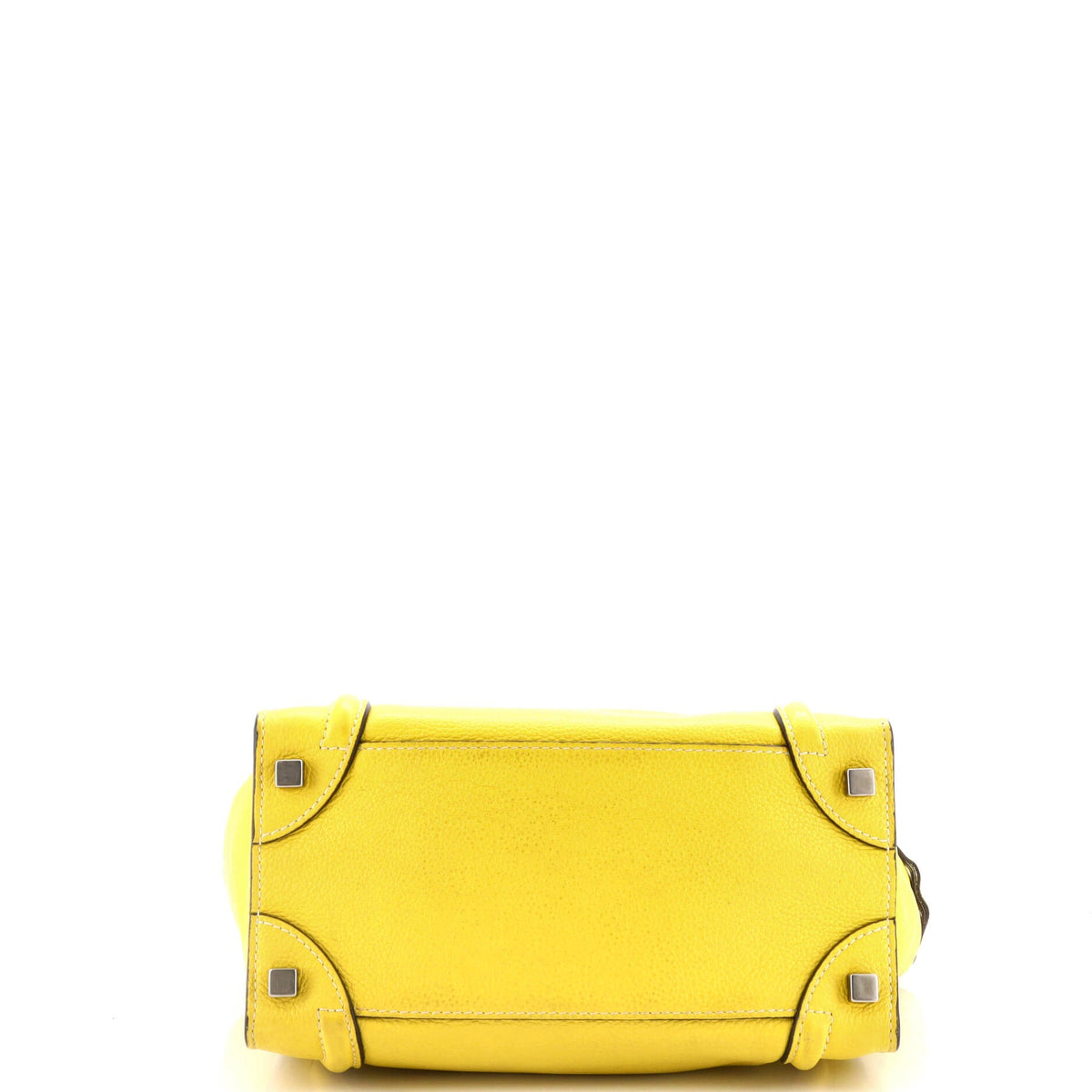 Luggage Bag Grainy Leather Micro