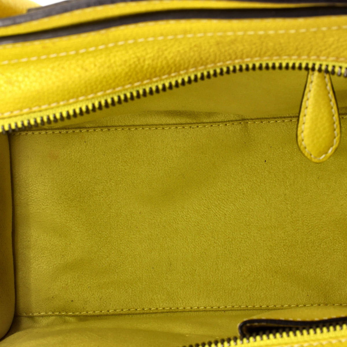 Luggage Bag Grainy Leather Micro