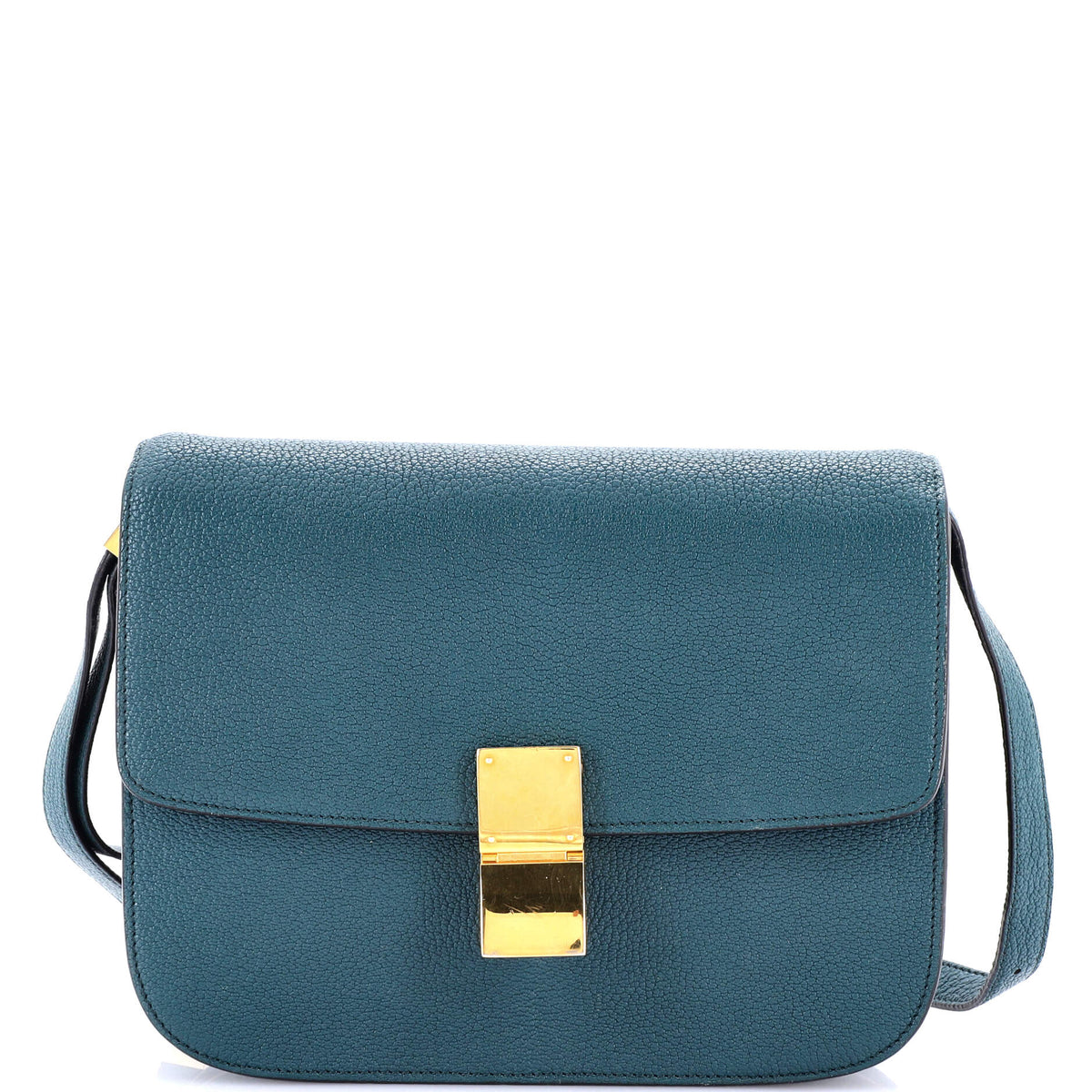 Classic Box Bag Grainy Leather Medium