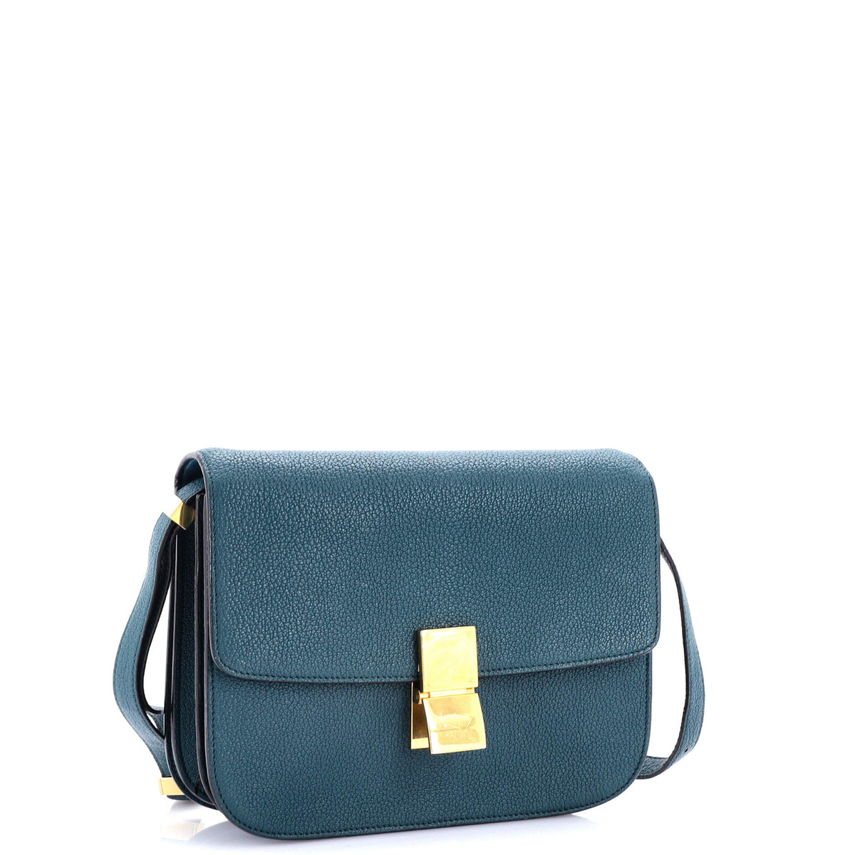 Classic Box Bag Grainy Leather Medium
