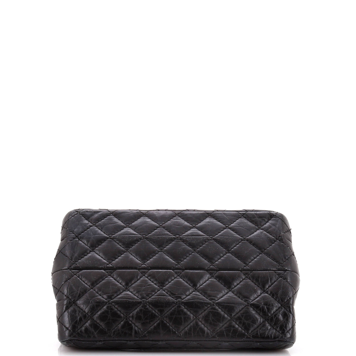 Reissue 2.55 Double Compartment Flap Bag Quilted Aged Calfskin 225