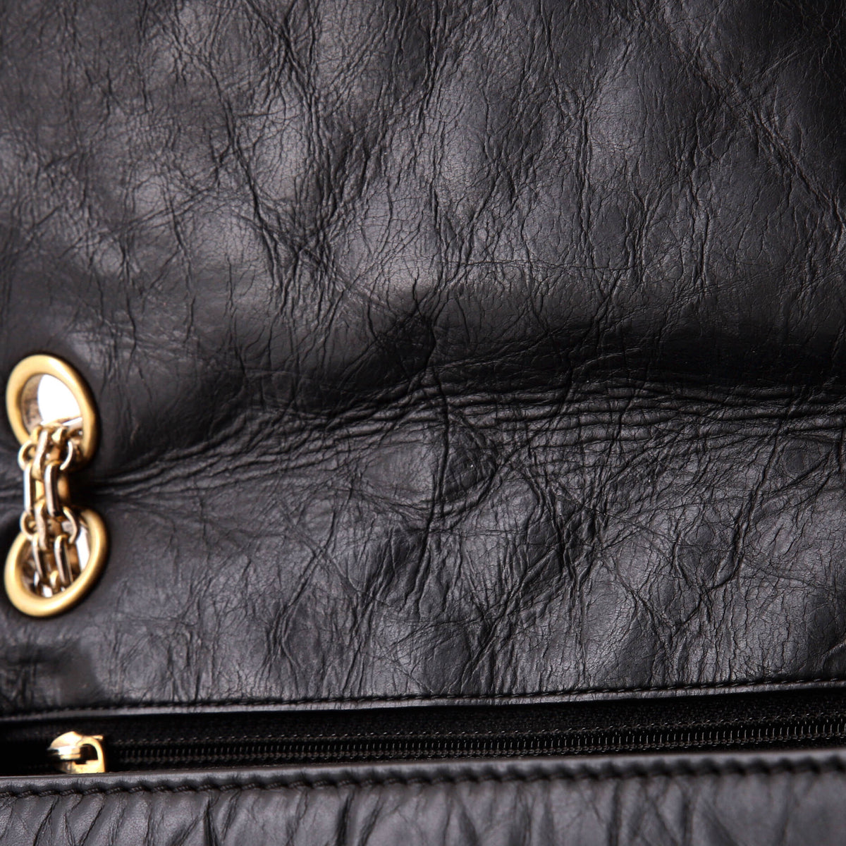Reissue 2.55 Double Compartment Flap Bag Quilted Aged Calfskin 225