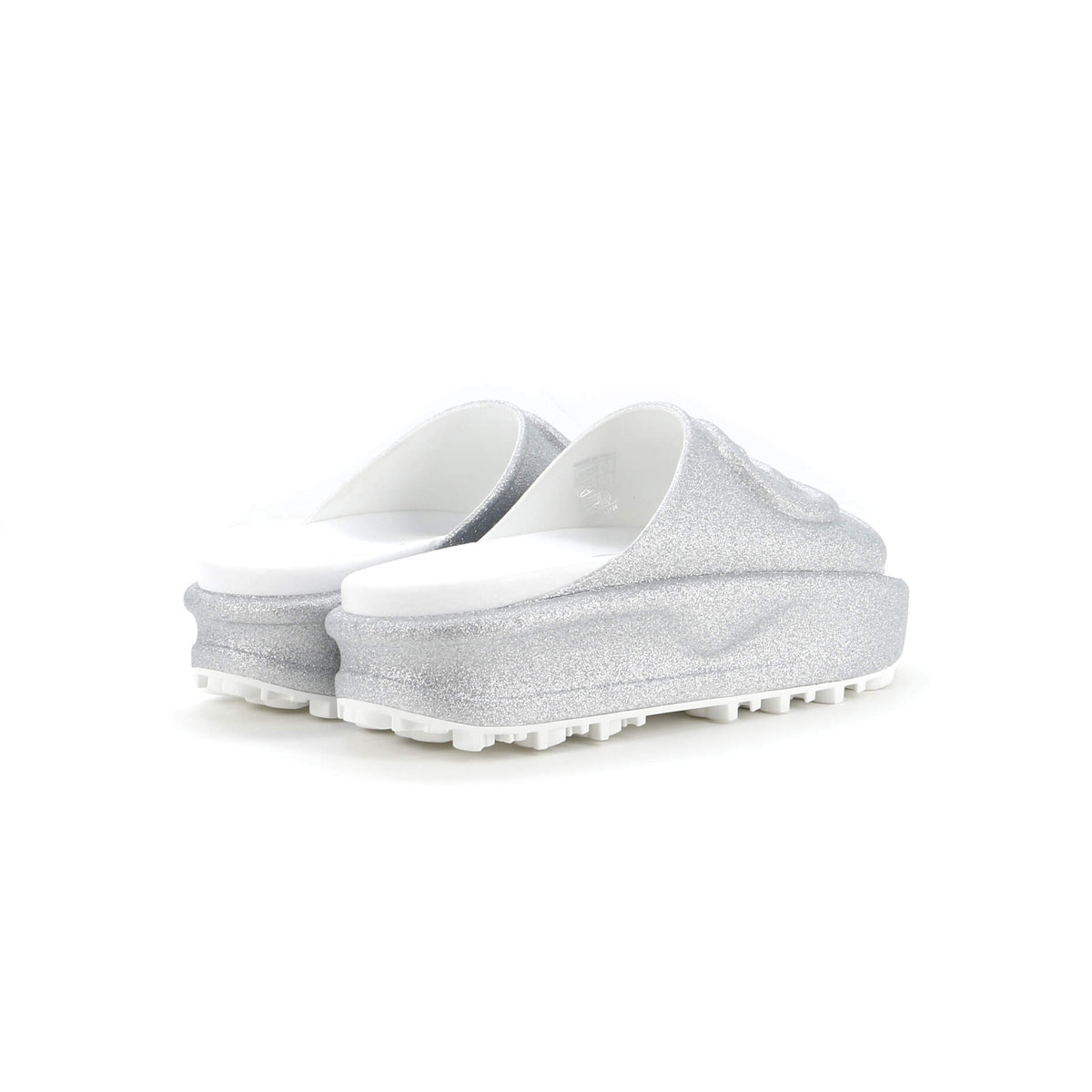 Interlocking G Platform Slide Sandals Rubber